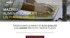 Desktop Screenshot of mazzillisurgelati.com